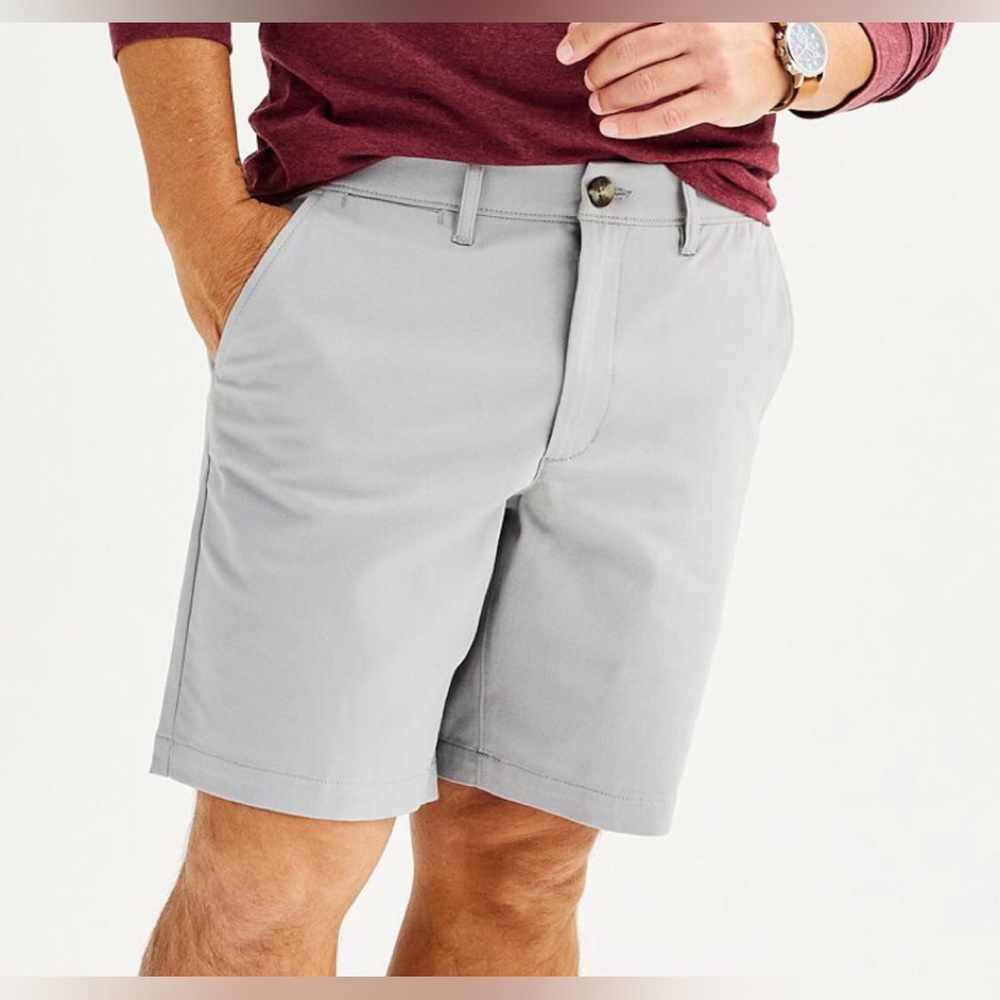 SOMOMA Good For Life Mens Shorts Size 42” Gray Flexwear New